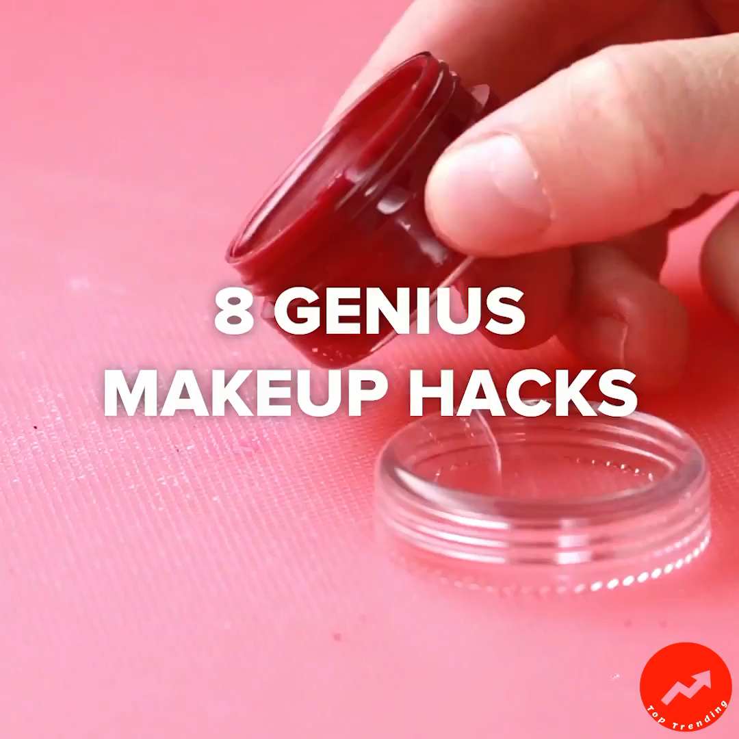 8 Genius Makeup Hacks -   13 makeup DIY hacks ideas