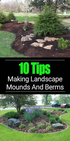 10 Berm Landscaping Tips: Learn How To Build A Berm -   15 garden design Easy landscapes ideas