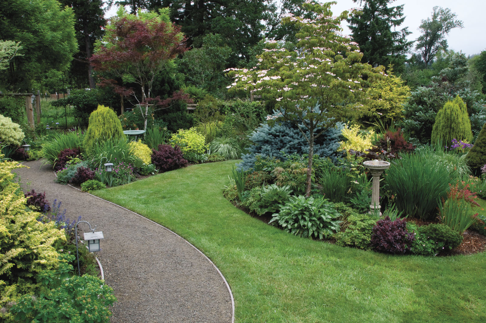Two Secrets to Great Garden Design - FineGardening -   15 garden design Easy landscapes ideas