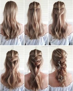 Hairstyles for Bridesmaids - Step by Step -   16 hairstyles Step By Step updo ideas