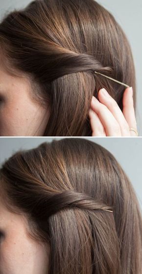 20 Life-Changing Ways to Use Bobby Pins -   17 easy hair Tips ideas