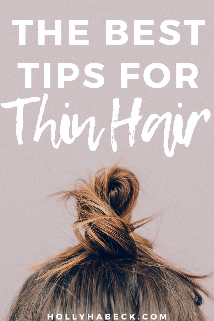 How to Do a Messy Bun With Thin Hair - Holly Habeck -   17 easy hair Tips ideas