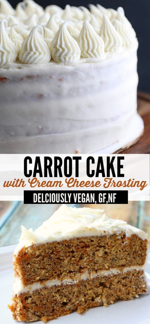 Crazy Good Vegan Gluten-free Carrot Cake {nut-free} · Allergylicious -   18 cake Carrot eggs ideas