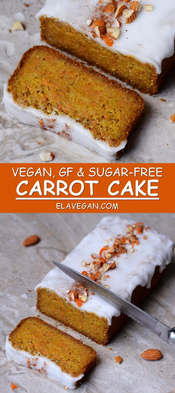 Vegan Carrot Cake | Gluten-Free, Easy Recipe - Elavegan -   18 cake Carrot eggs ideas