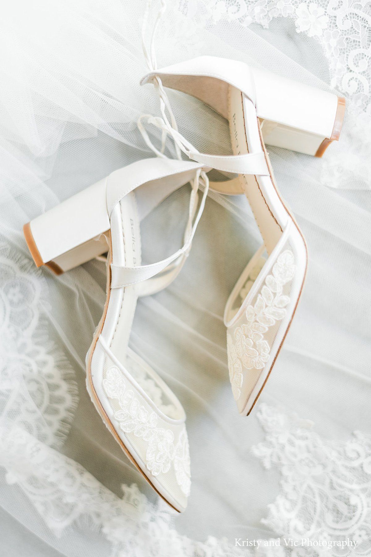 Abigail - Block Heel Lace Wedding Shoes -   18 comfy wedding Shoes ideas