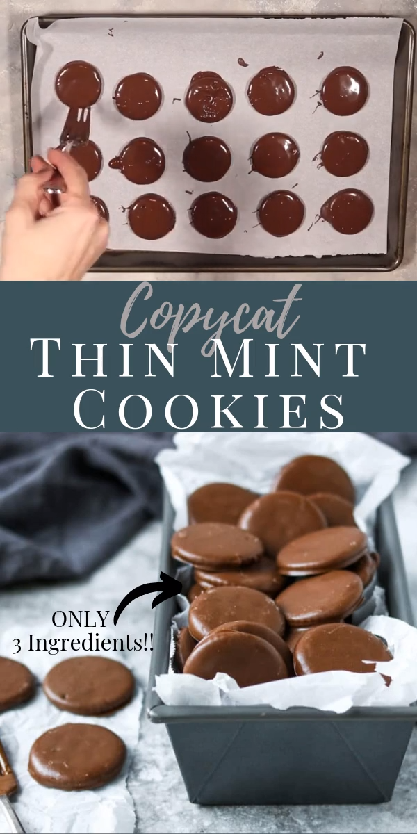 Copycat Thin Mint Cookies -   18 desserts Cookies girl scouts ideas