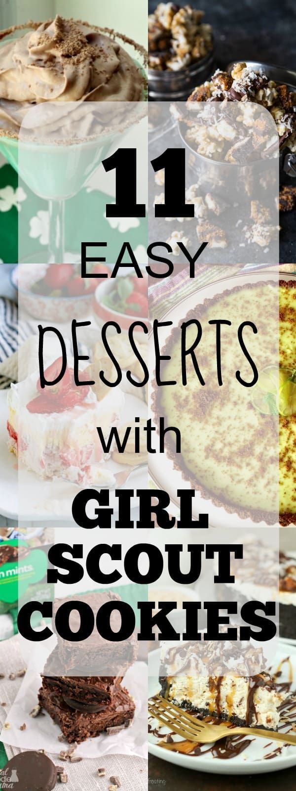 Girl Scout Cookie Recipes - (Plus Where to Buy Girl Scout Cookies & List of Flavors) -   18 desserts Cookies girl scouts ideas