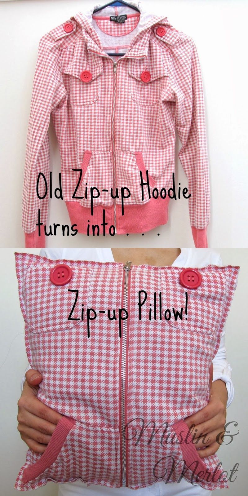 18 DIY Clothes Sweater pillow covers ideas