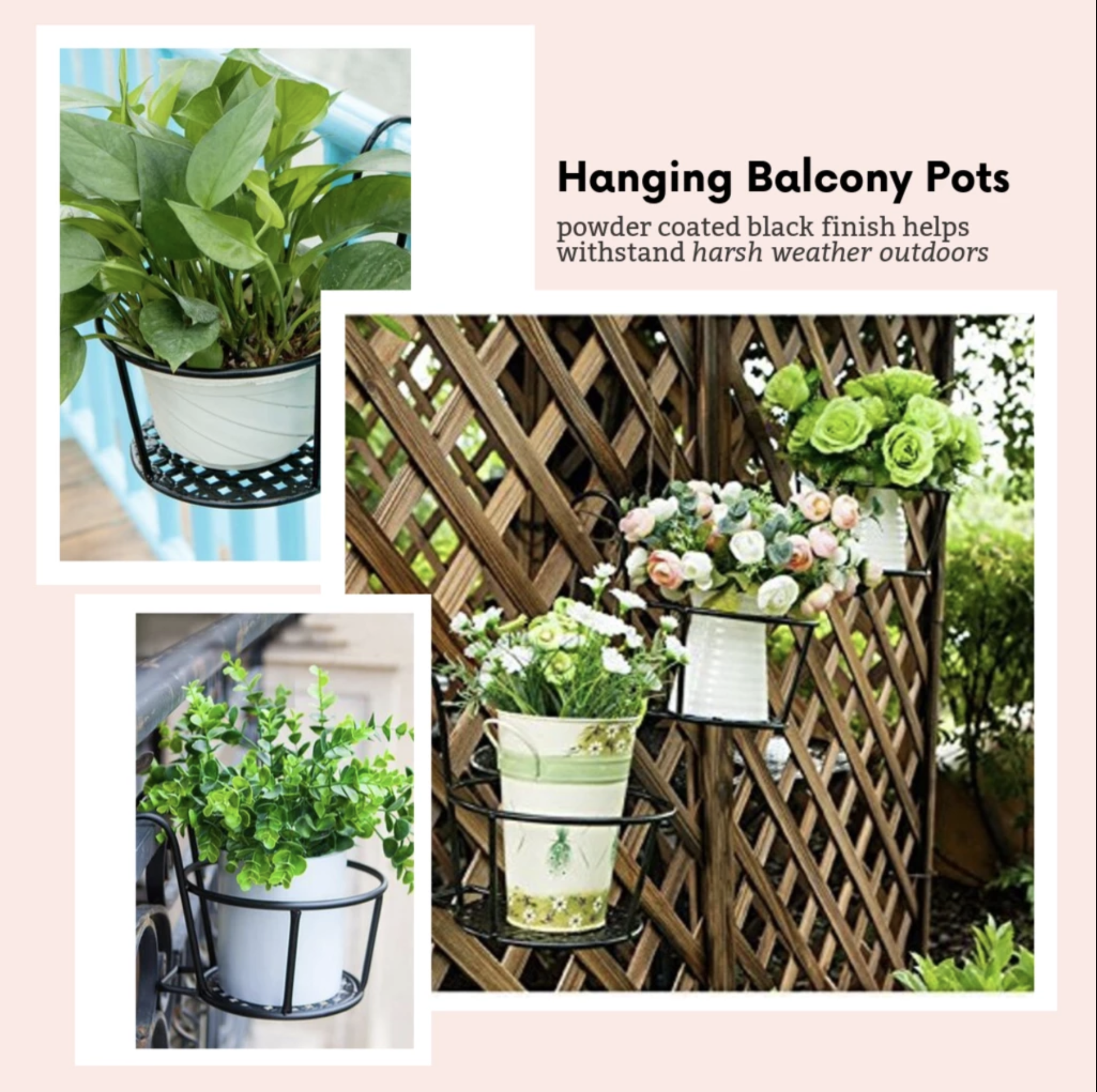 Achieve the perfect garden scenery! рџЊ№рџЊє -   18 planting Balcony potted ideas