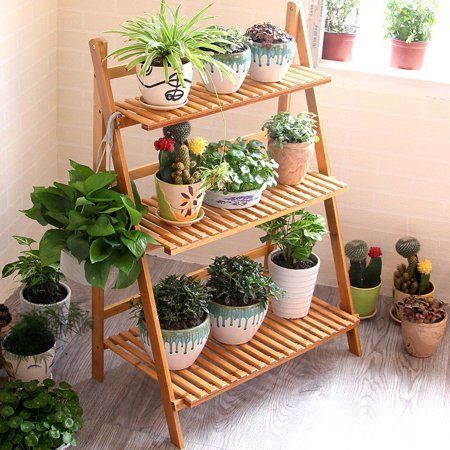 Nesting Plant Stands - Branch Plant Stands - Glass Nesting Tables -   18 planting Balcony potted ideas