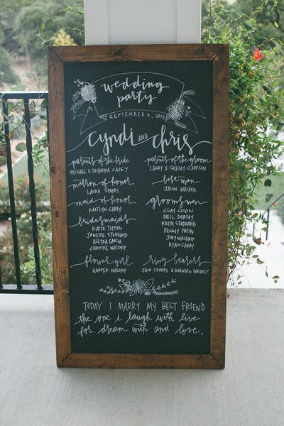 Cyndi and Chris's Wedding in Boerne, Texas -   18 wedding Party sign ideas