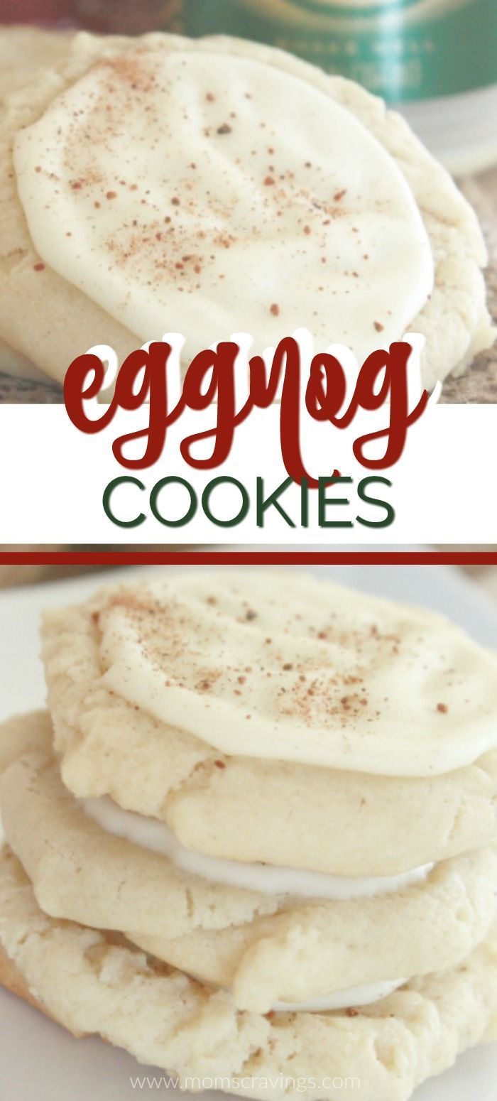 Eggnog Cookies - The BEST! -   19 best holiday Cookies ideas
