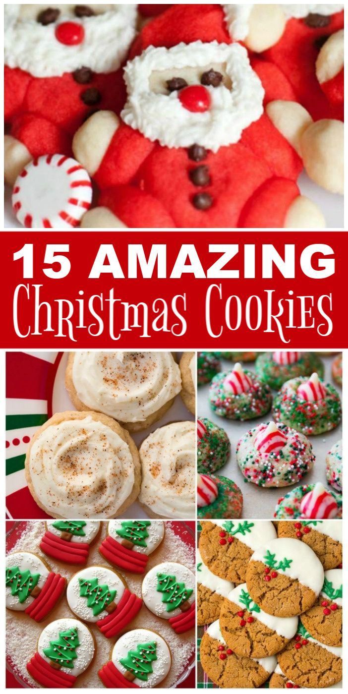 15 Amazing Christmas Cookie Recipes -   19 best holiday Cookies ideas