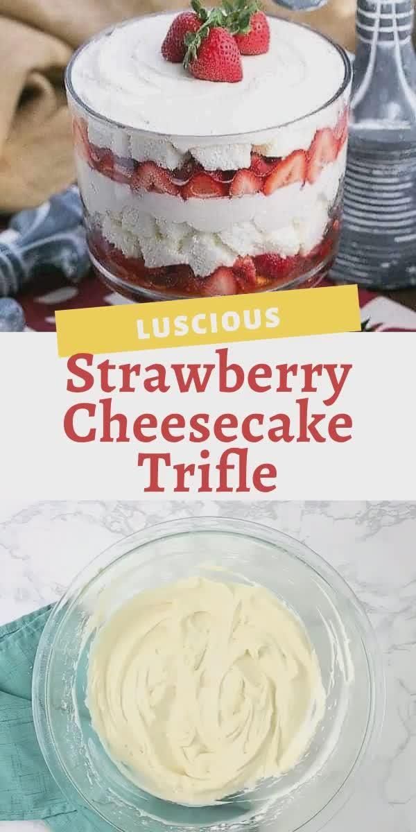 19 desserts Strawberry trifle ideas