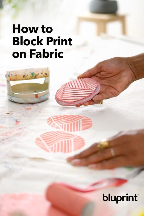 How to Block Print on Fabric for Gorgeous Handmade Designs -   19 diy Paper print ideas