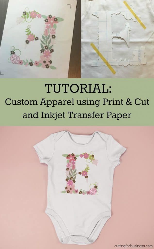 Tutorial: Inkjet Transfer Paper & Print and Cut - Cutting for Business -   19 diy Paper print ideas