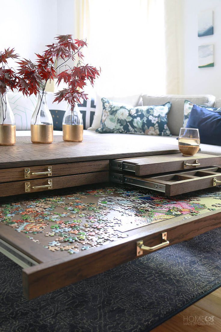 9 Free Game Table Plans You Can DIY Today -   19 diy projects Awesome coffee tables ideas
