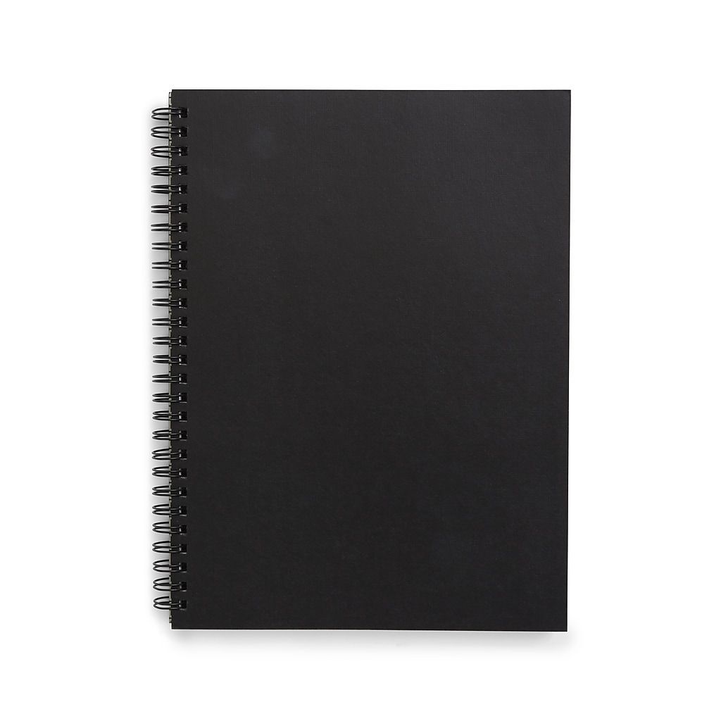 TRU REDв„ў Medium Soft Cover Ruled Notebook, Black (TR54987) -   19 diy School Supplies black and white ideas