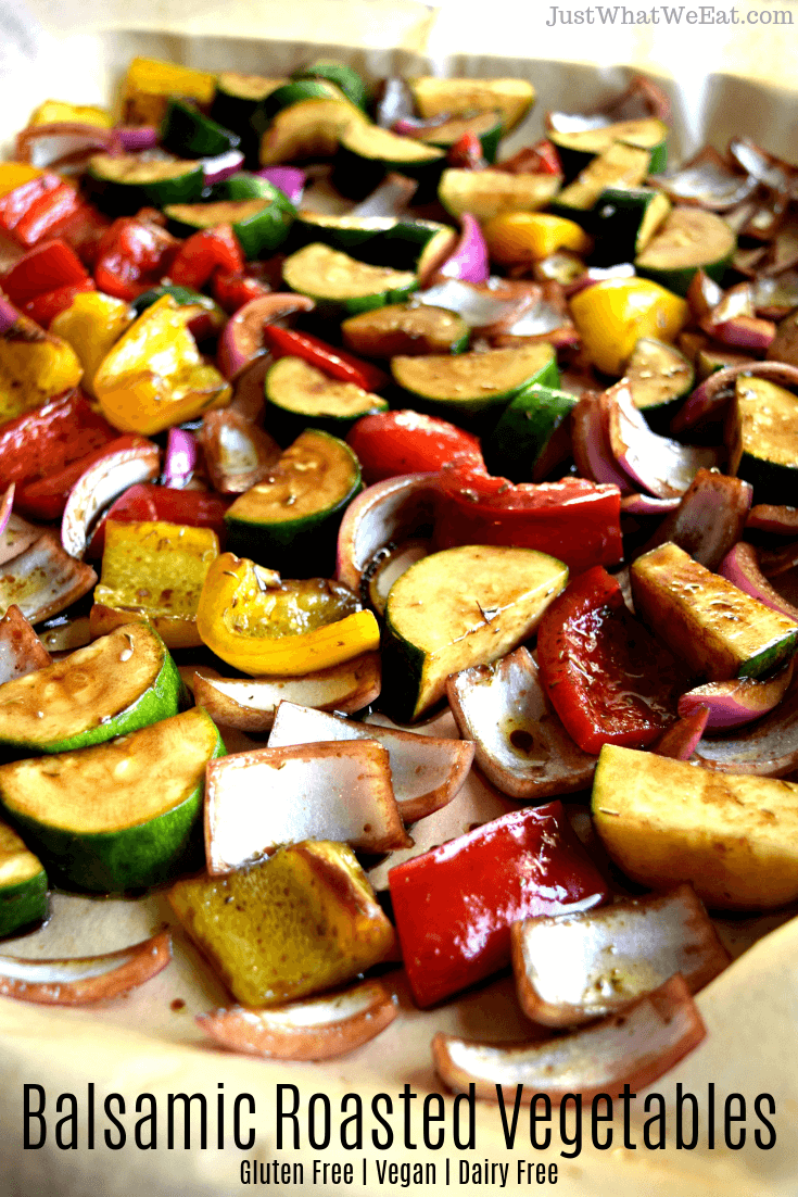 Balsamic Roasted Vegetables - Gluten Free, Vegan, Dairy Free -   19 healthy recipes Vegetables glutenfree ideas