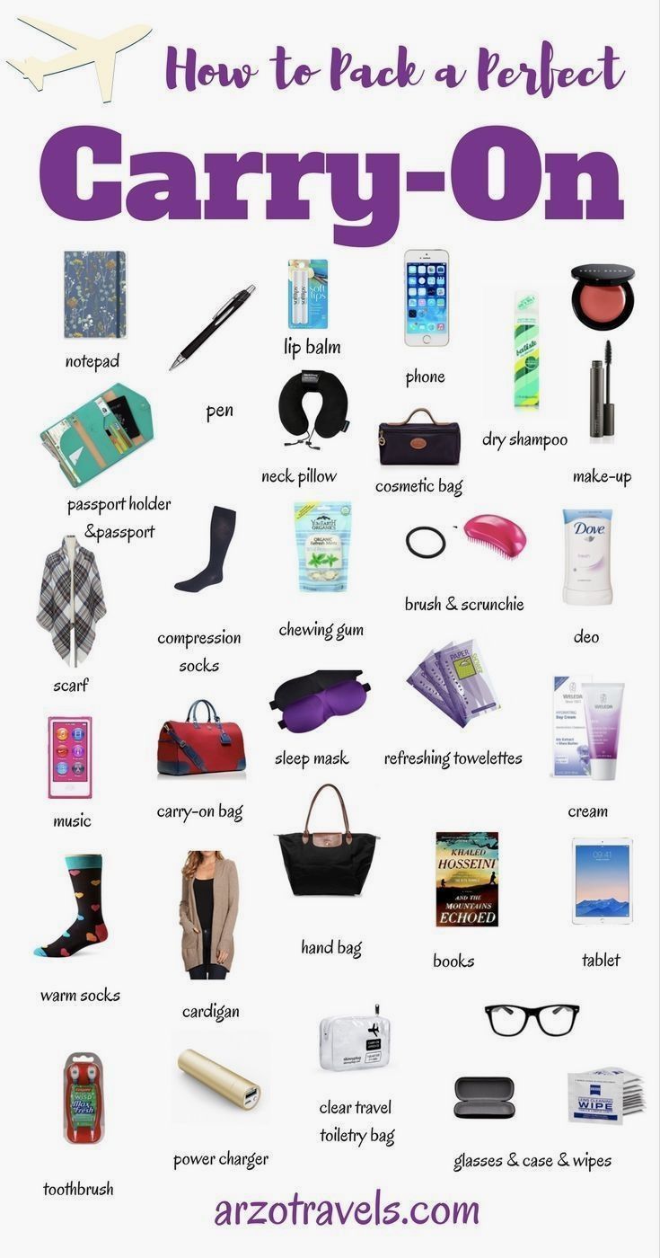 Packing Guide: Carry-On Essentials - Arzo Travels -   19 holiday Essentials things to ideas
