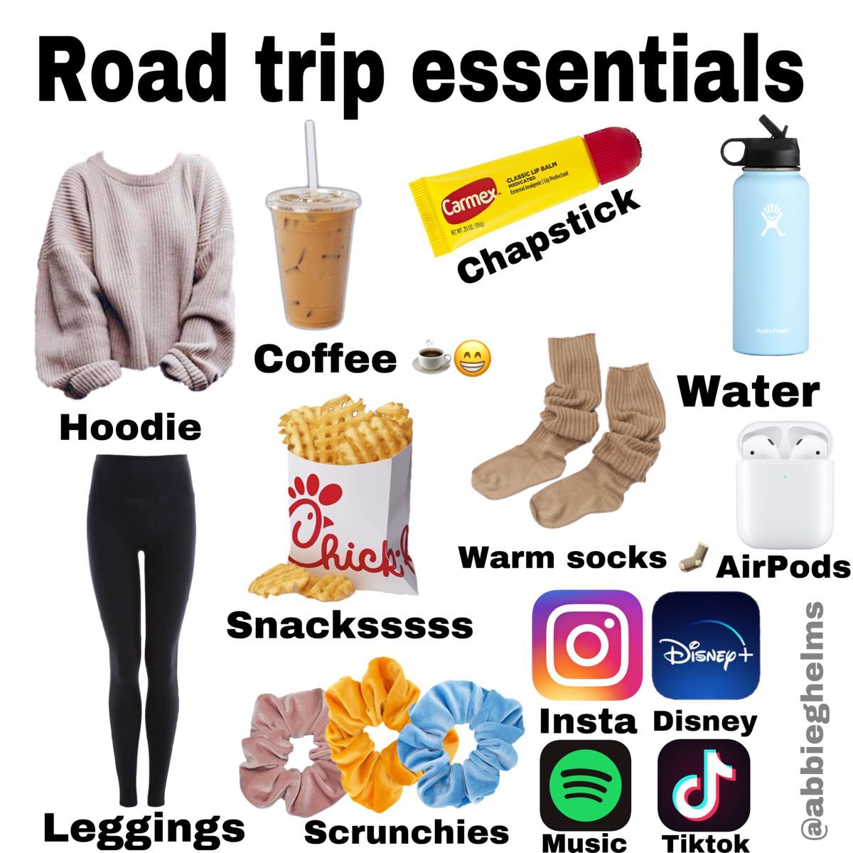 ?road trip essentials? Pinterest:@abbieghelms -   19 holiday Essentials things to ideas