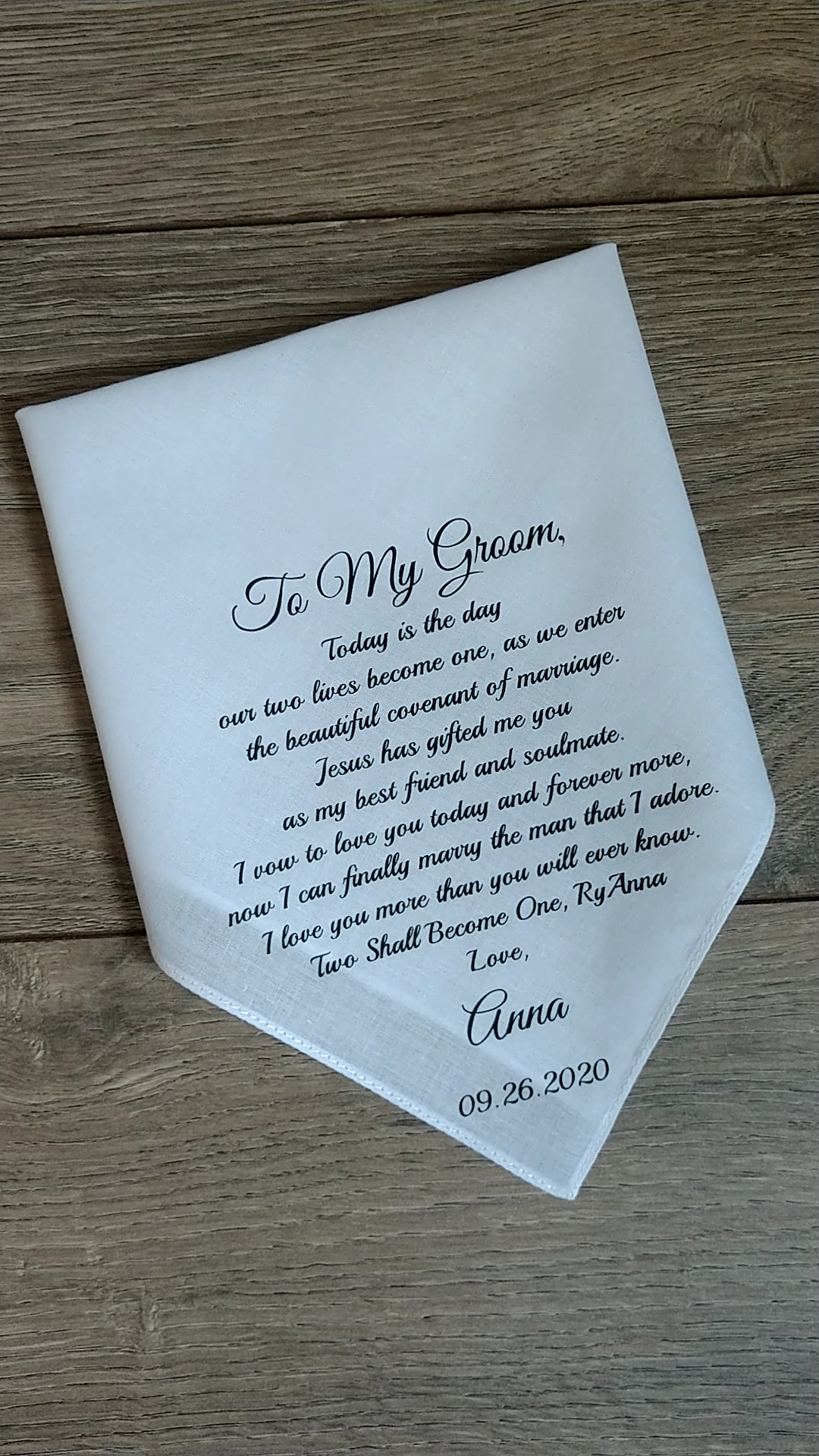 mens personalized handkerchief -   19 wedding Day groom ideas