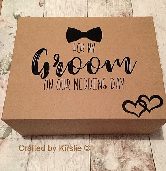 Groom box, Groom gift, husband to be gift. Gift for my groom. Groom wedding day. Groom present. Groom gift box -   19 wedding Day groom ideas