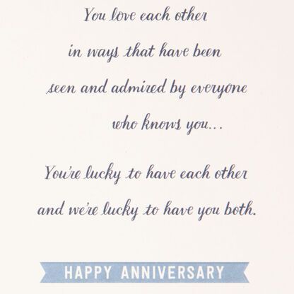Lovebirds Anniversary Card for Parents -   19 wedding Quotes for cards ideas