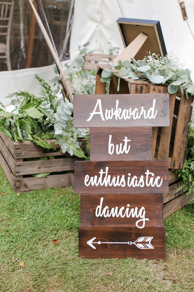 19 of the Funniest Wedding Signs We've Ever Seen | Here Comes The… -   19 wedding Signs arrows ideas