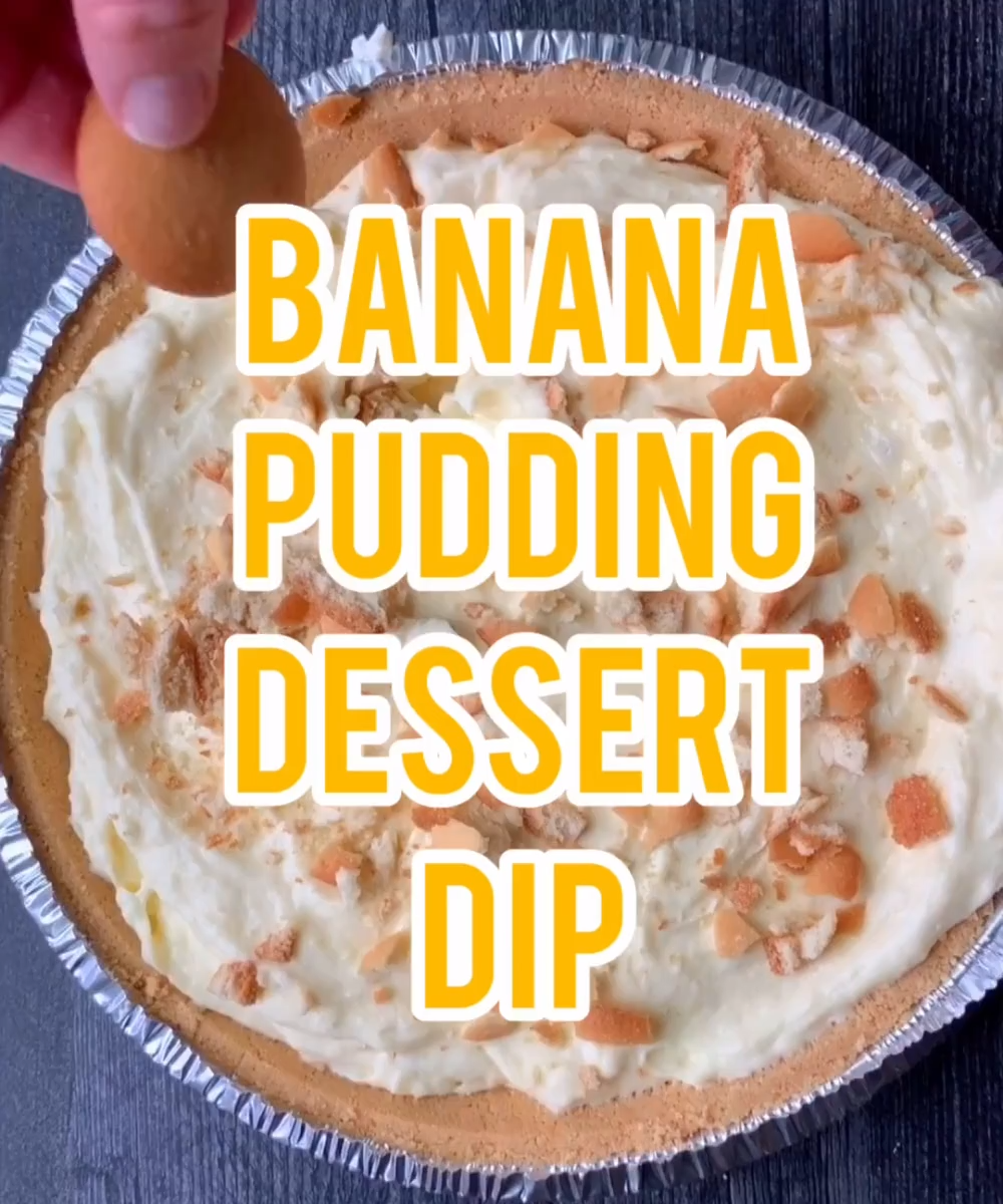 Banana Pudding Dessert Dip -   25 potluck desserts Videos ideas