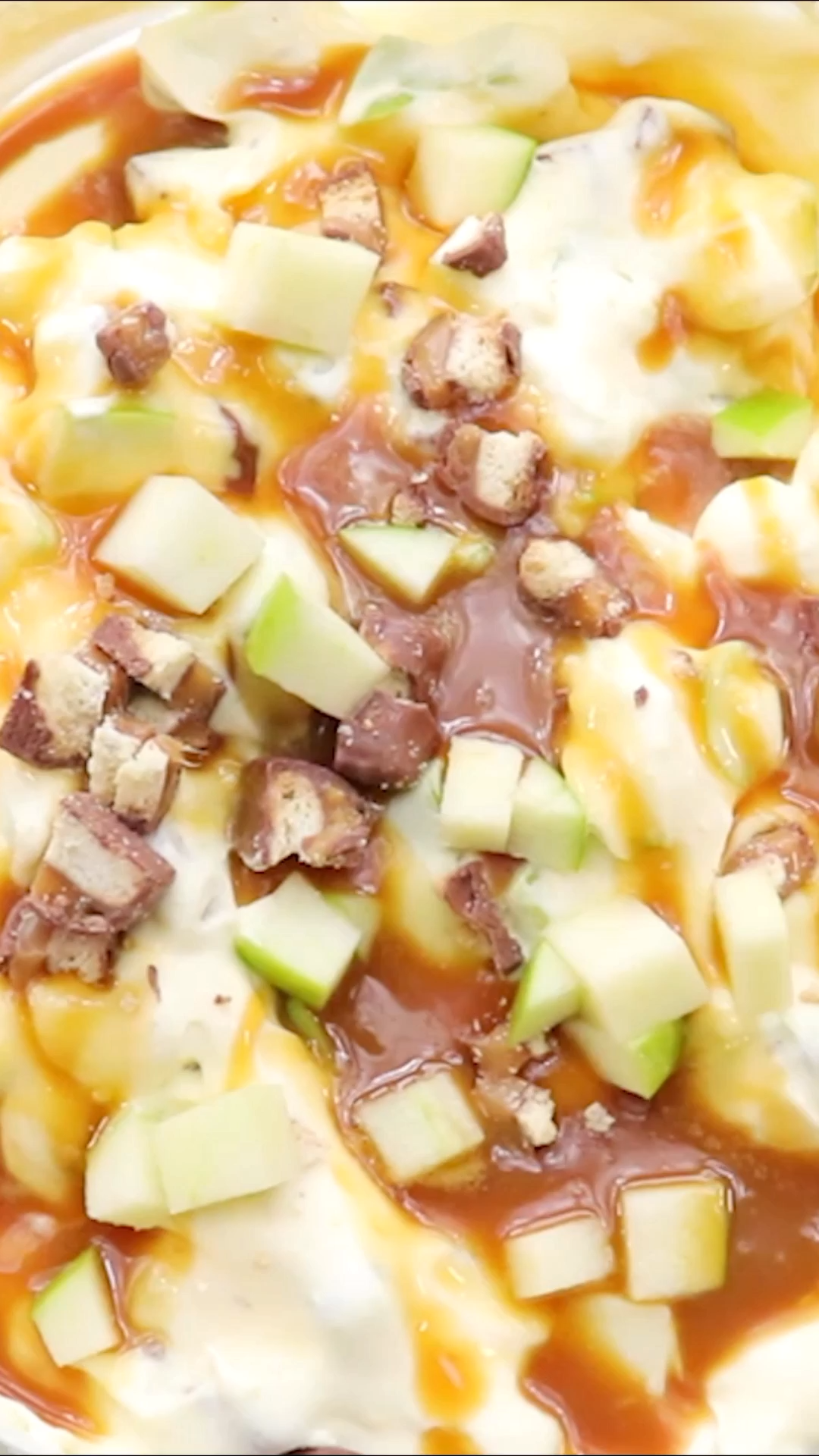 Twix Caramel Apple Salad -   25 potluck desserts Videos ideas