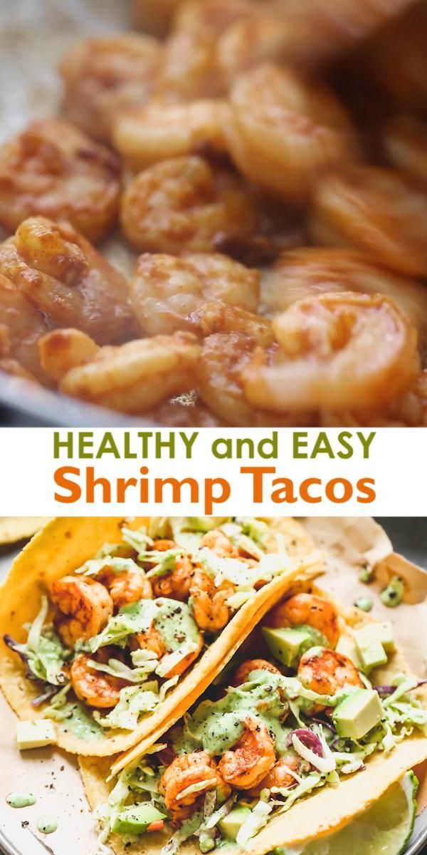 Shrimp Tacos -   healthy recipes Dinner shrimp