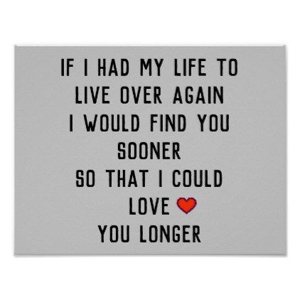 If I Had My Life Poster | Zazzle.com -   16 diy for girlfriend ideas