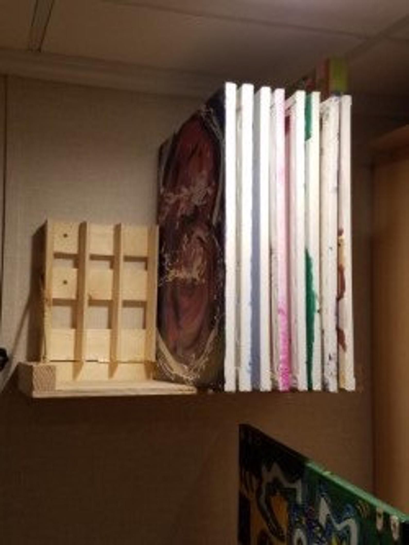 12 Deep x 24 Wide ART STORAGE RACK | Etsy -   19 diy Art storage ideas