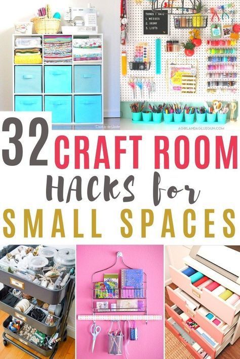 30+ Clever Ways to Organize Your Craft Supplies | Feeling Nifty -   19 diy Art storage ideas