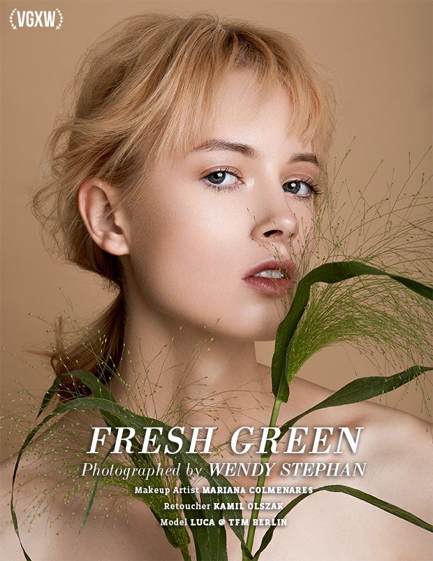 beauty Editorial green