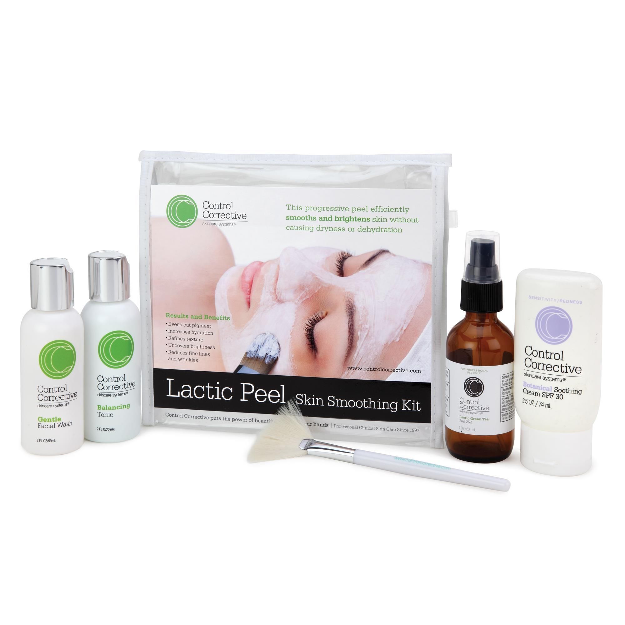 Control Corrective Lactic Peel Skin Smoothing Kit 3 Kits -   beauty Therapy kit