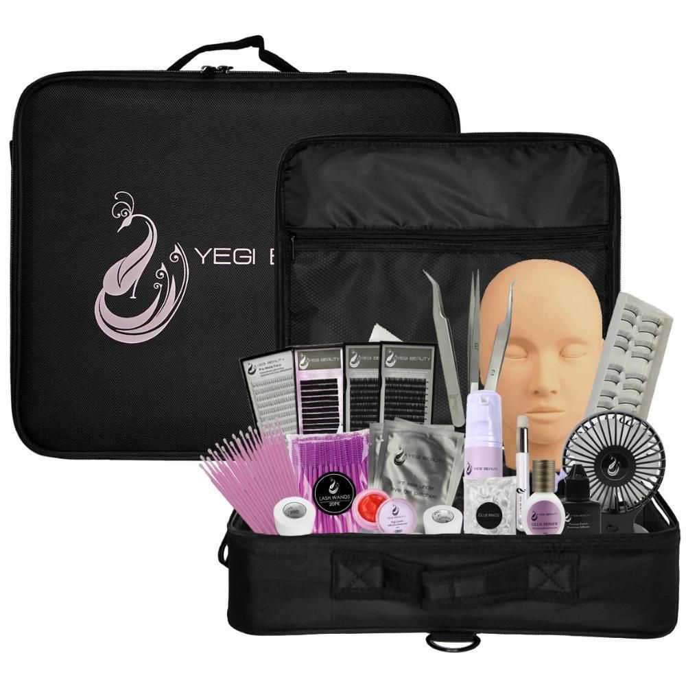 Eyelash Extensions Class Kit | Classic and Volume Supplies -   beauty Therapy kit