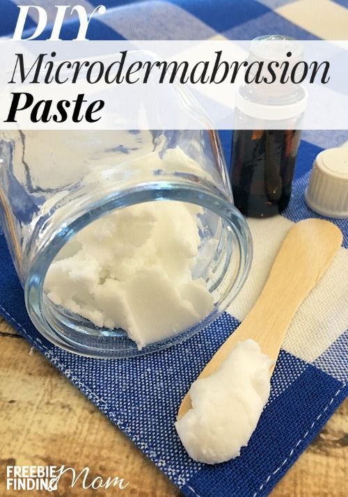 DIY Microdermabrasion Paste -   beauty Treatments homemade