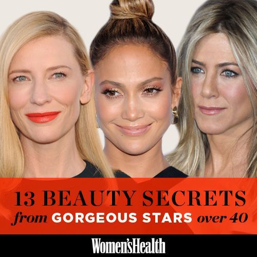 13 Beauty Secrets From Gorgeous Stars Over 40 -   celebrity beauty Secrets