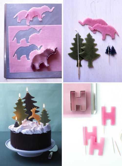 Make Your Own Birthday Candles ? Design Mom -   diy 100 simple