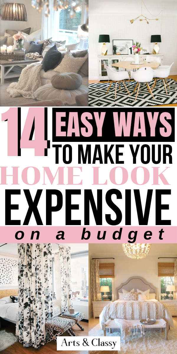 14 Ways To Make Your Home Look Expensive On a Budget -   diy Apartment