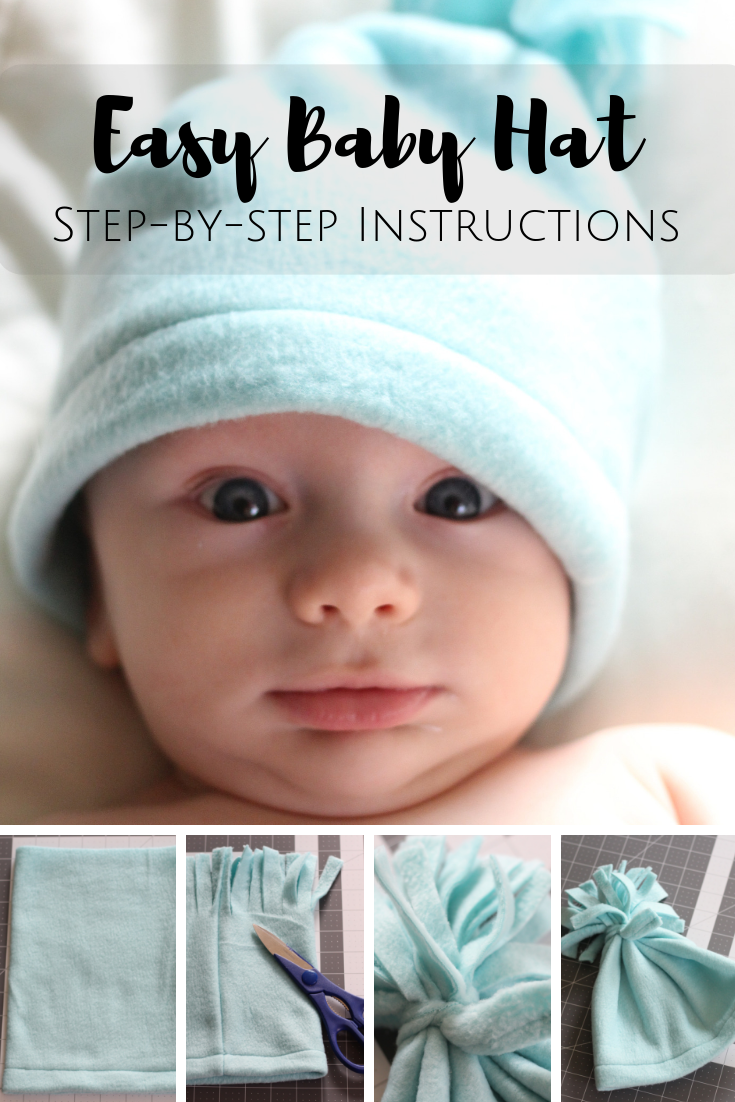 How to sew an Easy Baby Hat -   diy Baby hat