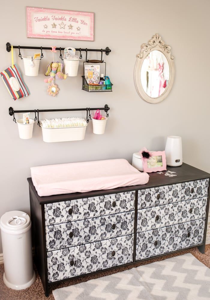 DIY Baby Changing Station -   diy Baby nursery