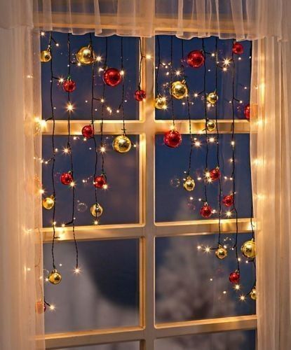 chirstmas -   diy Christmas Decorations window