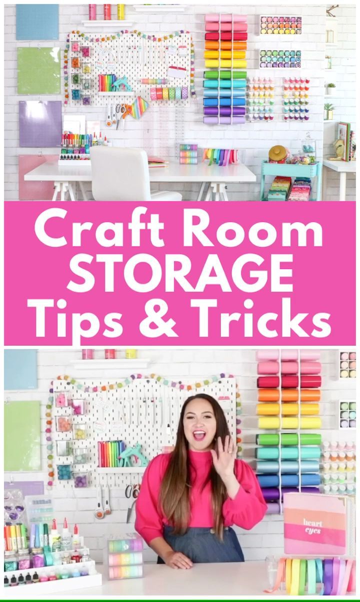 How to Organize your Craft Room Tips and Tricks – Sweet Red Poppy -   diy Decoracion oficina