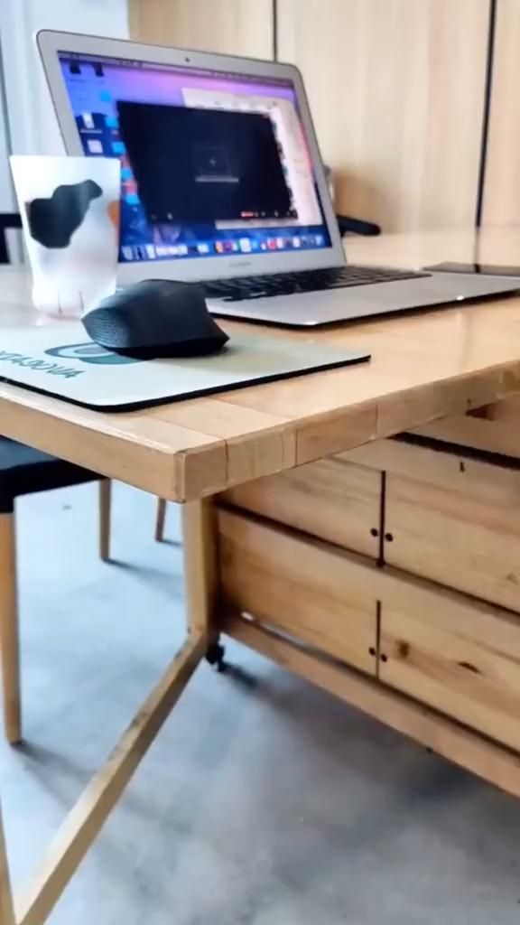 Computer Adjustable Arm Rest for Desk -   diy Desk long