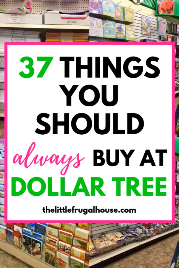 37 Things You Should Always Buy at Dollar Tree -   DIY & Crafts
