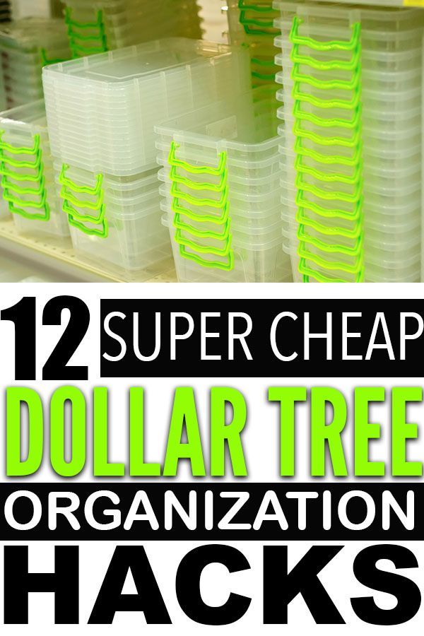 Genius Dollar Store Organization Hacks For Cheap Ways To Keep Your Home Organized - Forever Free By Any Means -   diy Dollar Tree organization