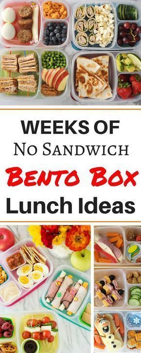 Healthy Creative School Lunch Ideas for Your Bento Box -   diy Food lunch